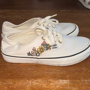 Cute Floral VANS Sz 7.5